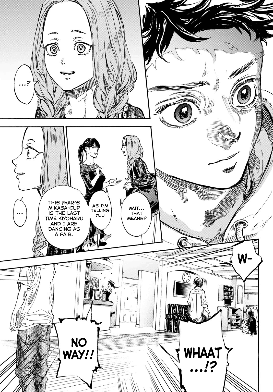 Ballroom e Youkoso Chapter 71 page 15 - Chapter 71: Break Up