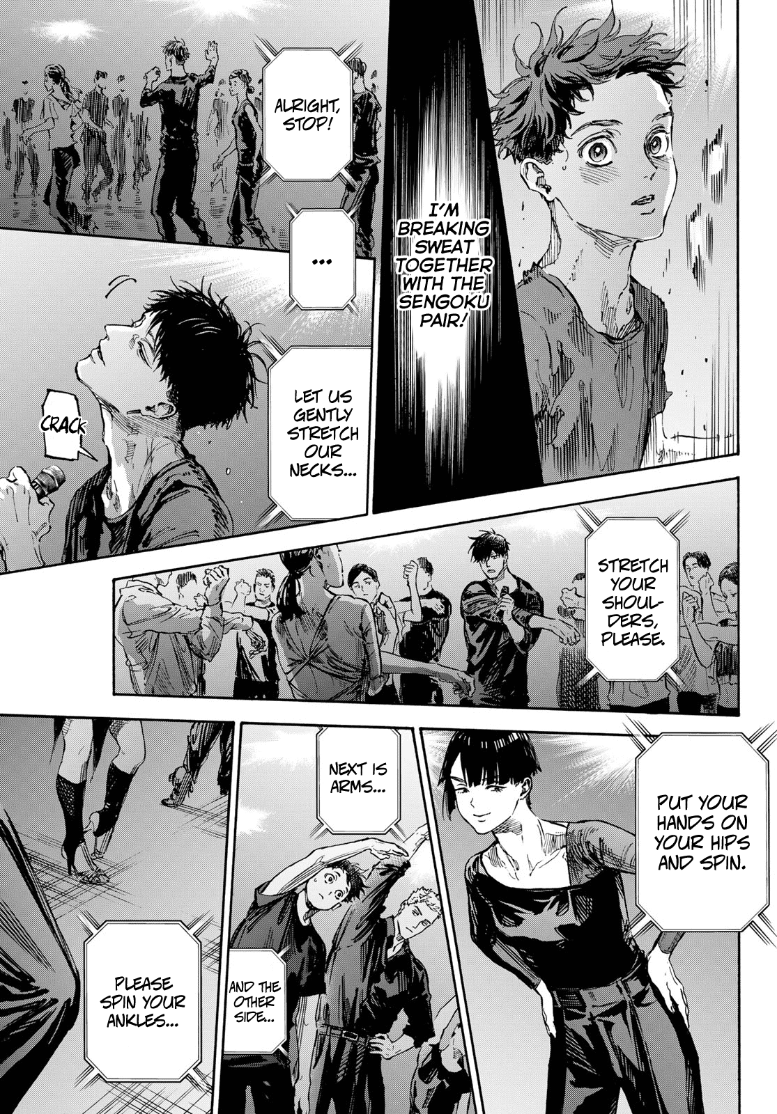 Ballroom e Youkoso Chapter 72 page 11 - Chapter 72: Training Collaboration