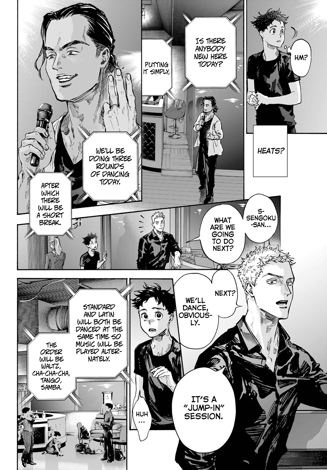 Ballroom e Youkoso Chapter 72 page 14 - Chapter 72: Training Collaboration