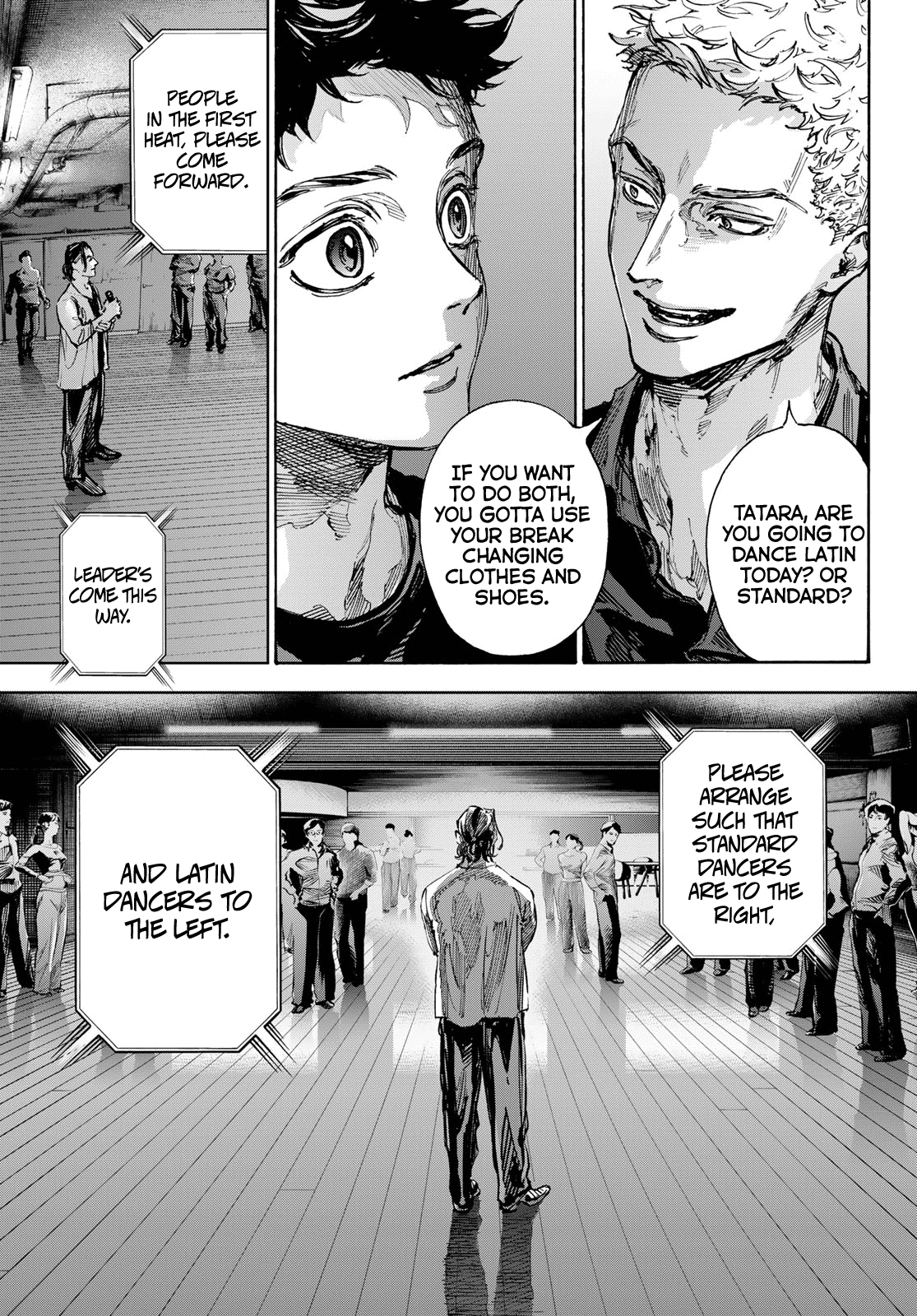 Ballroom e Youkoso Chapter 72 page 15 - Chapter 72: Training Collaboration