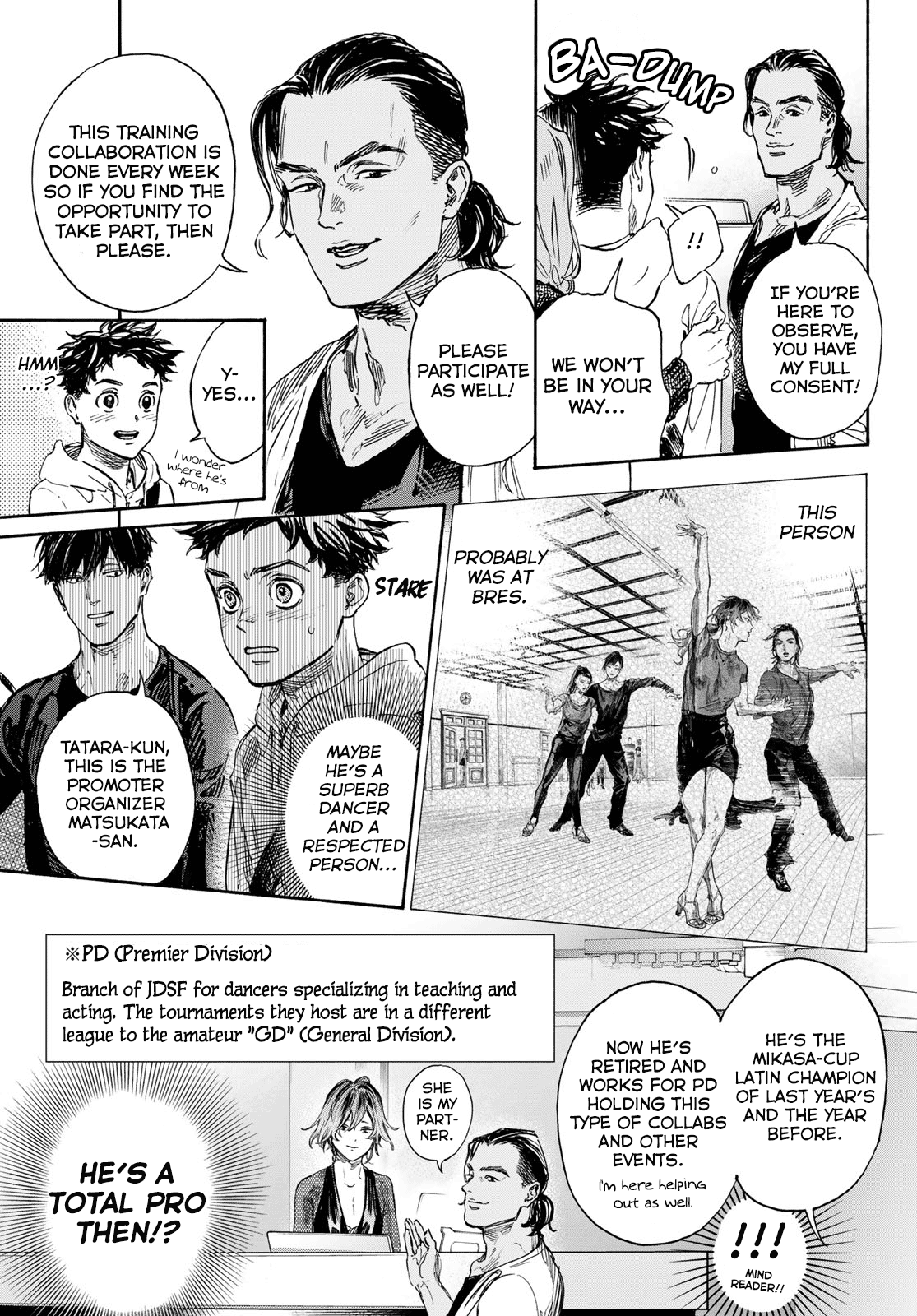 Ballroom e Youkoso Chapter 72 page 3 - Chapter 72: Training Collaboration
