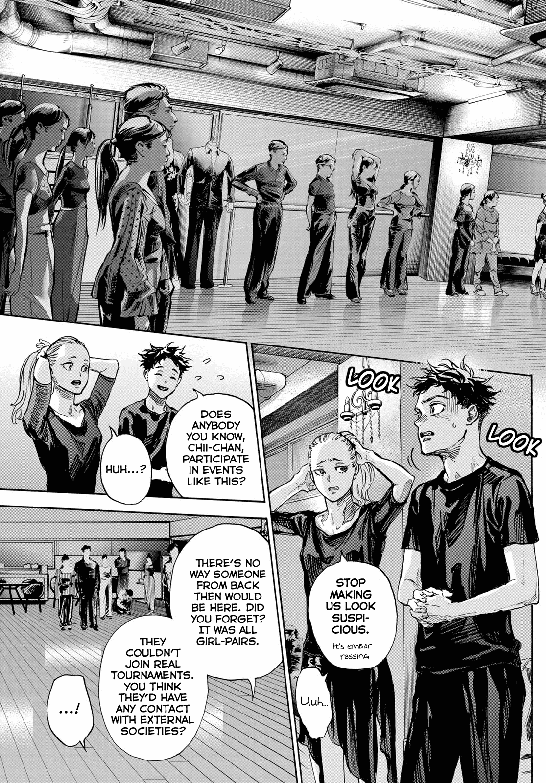 Ballroom e Youkoso Chapter 72 page 7 - Chapter 72: Training Collaboration