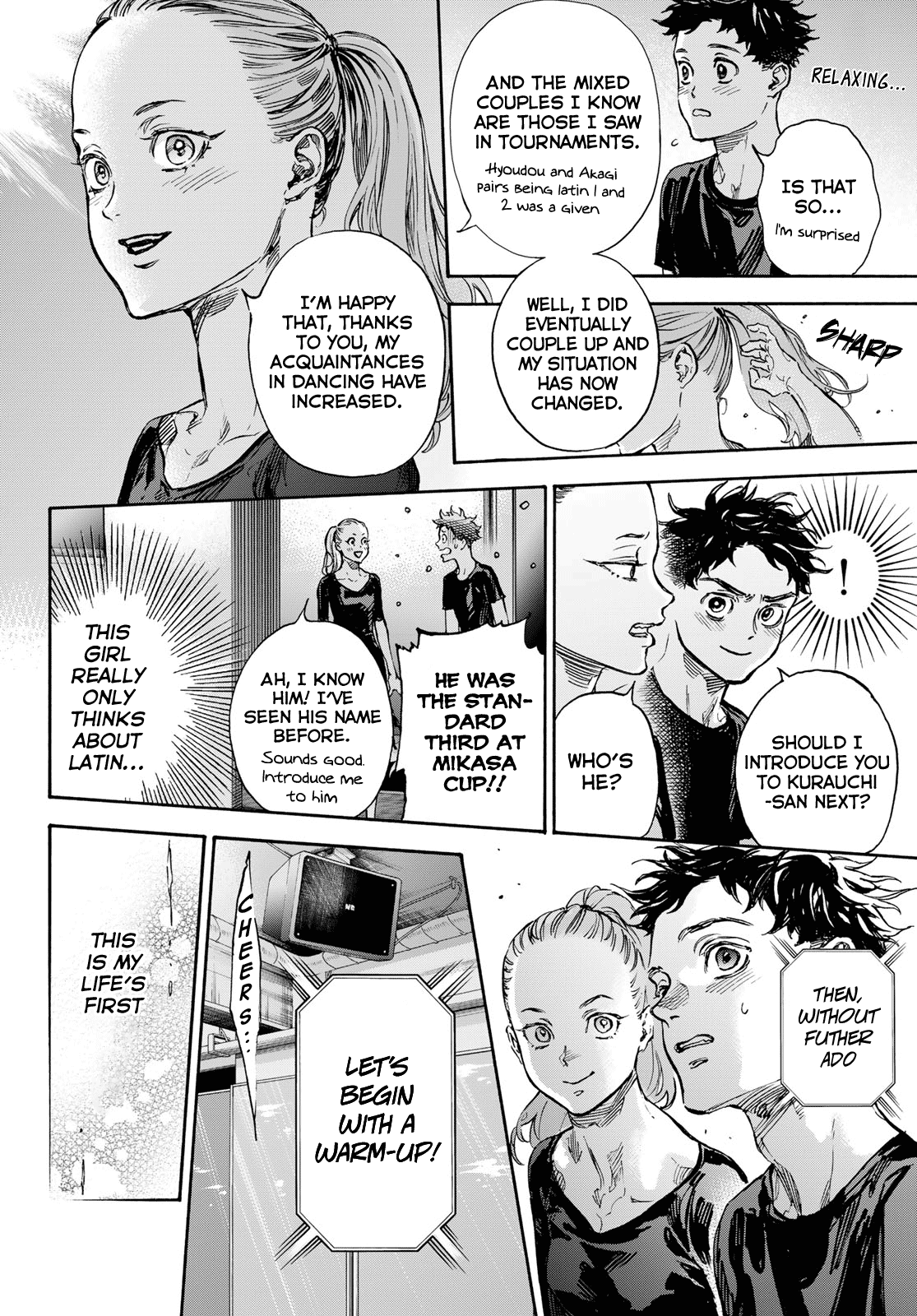 Ballroom e Youkoso Chapter 72 page 8 - Chapter 72: Training Collaboration