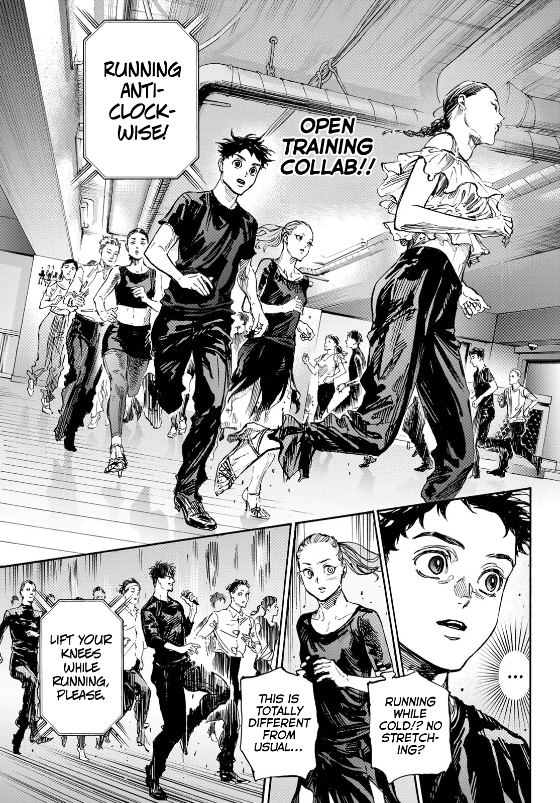 Ballroom e Youkoso Chapter 72 page 9 - Chapter 72: Training Collaboration
