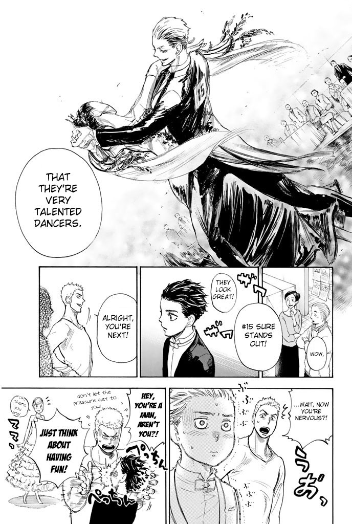Ballroom e Youkoso Chapter 8 page 17 - Chapter 8: The Tenpei Cup
