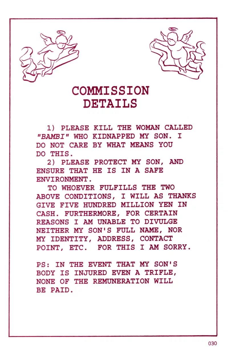Bambi and Her Pink Gun Chapter 2 page 2 - Chapter 2: Search Notice