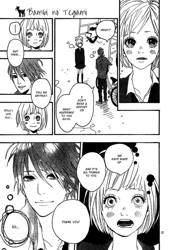 Bambi no Tegami Chapter 4 page 18 - Chapter 4