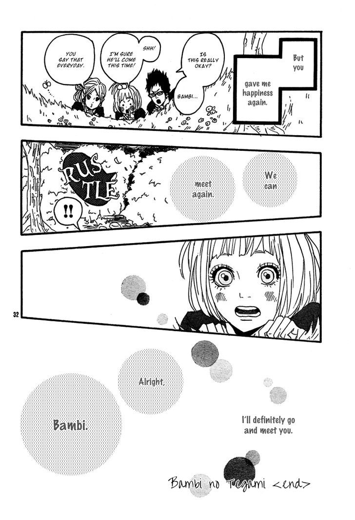 Bambi no Tegami Chapter 5 page 34 - Chapter 5