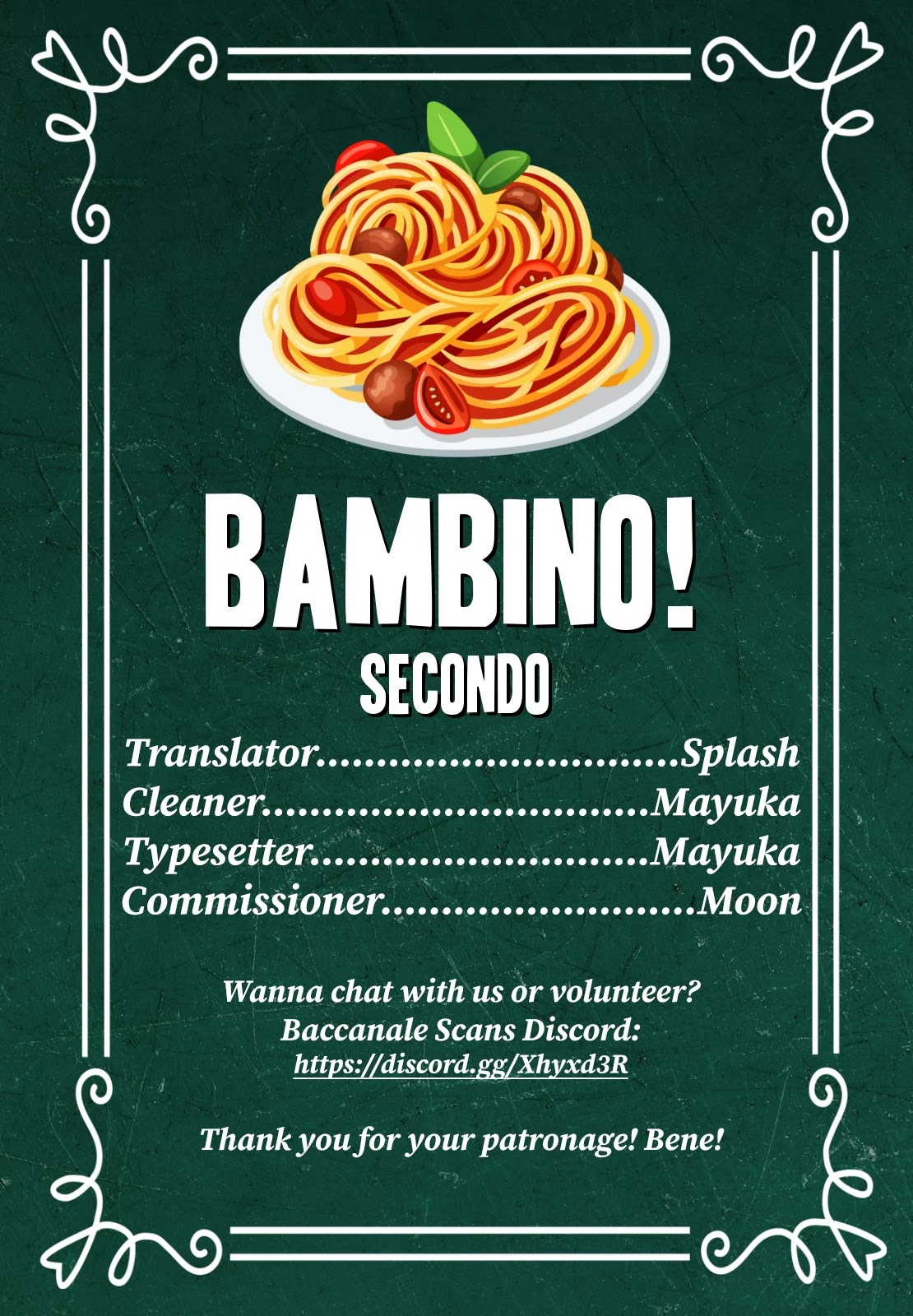 Bambino! Secondo Chapter 41 page 1 - Chapter 41: The Burnt Man (Part 1)