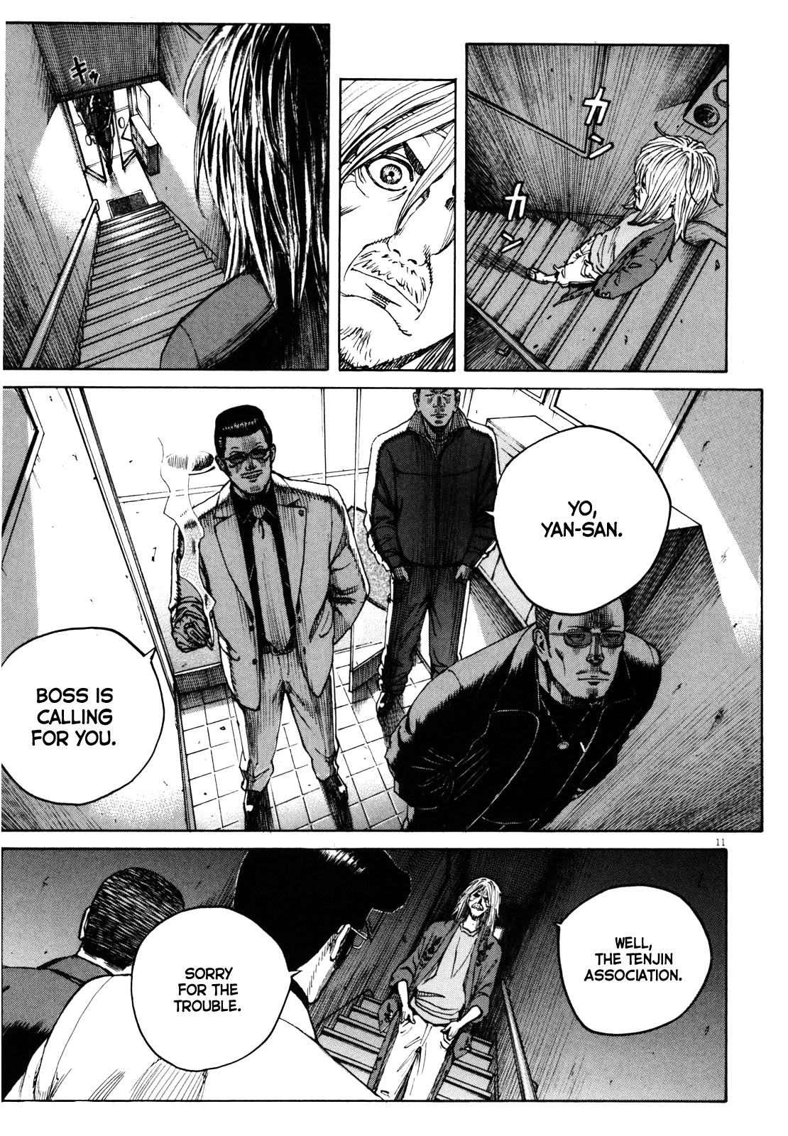 Bambino! Secondo Chapter 41 page 11 - Chapter 41: The Burnt Man (Part 1)