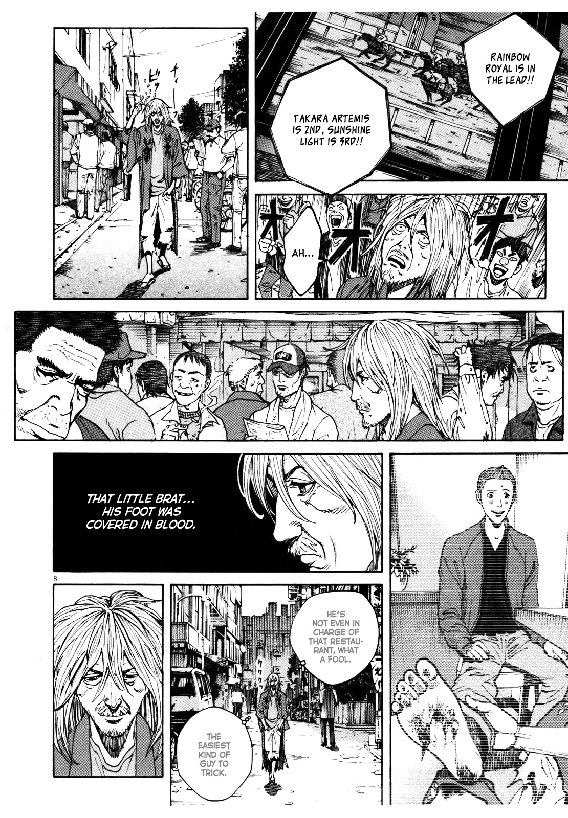 Bambino! Secondo Chapter 41 page 8 - Chapter 41: The Burnt Man (Part 1)