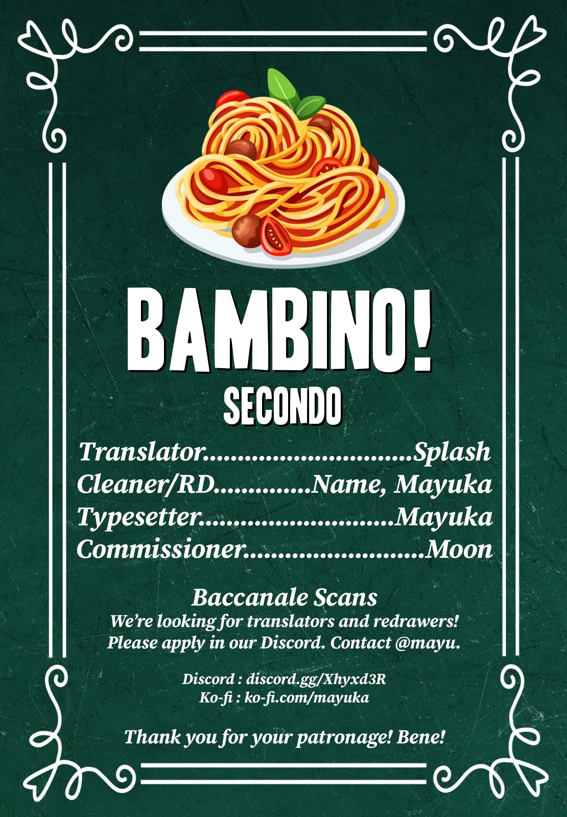 Bambino! Secondo Chapter 49 page 1 - Chapter 49: Revival (Part 6)