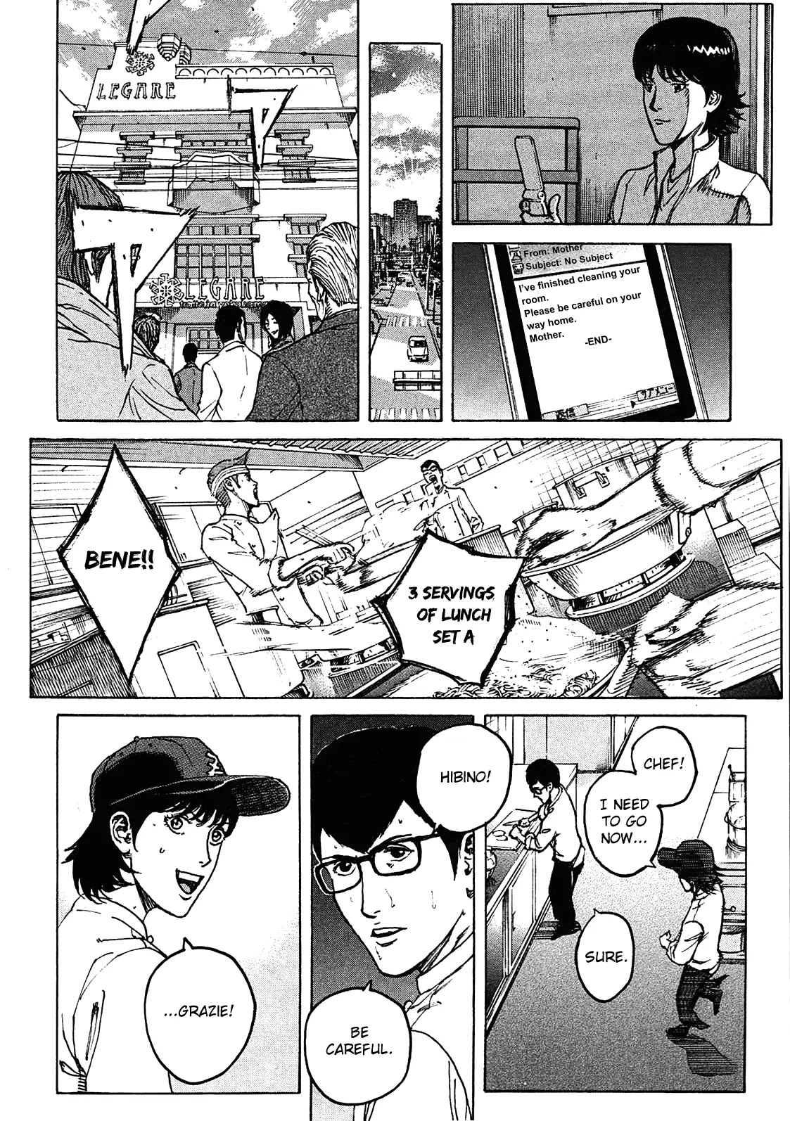 Bambino! Secondo Chapter 5 page 4 - Chapter 5: Farewell