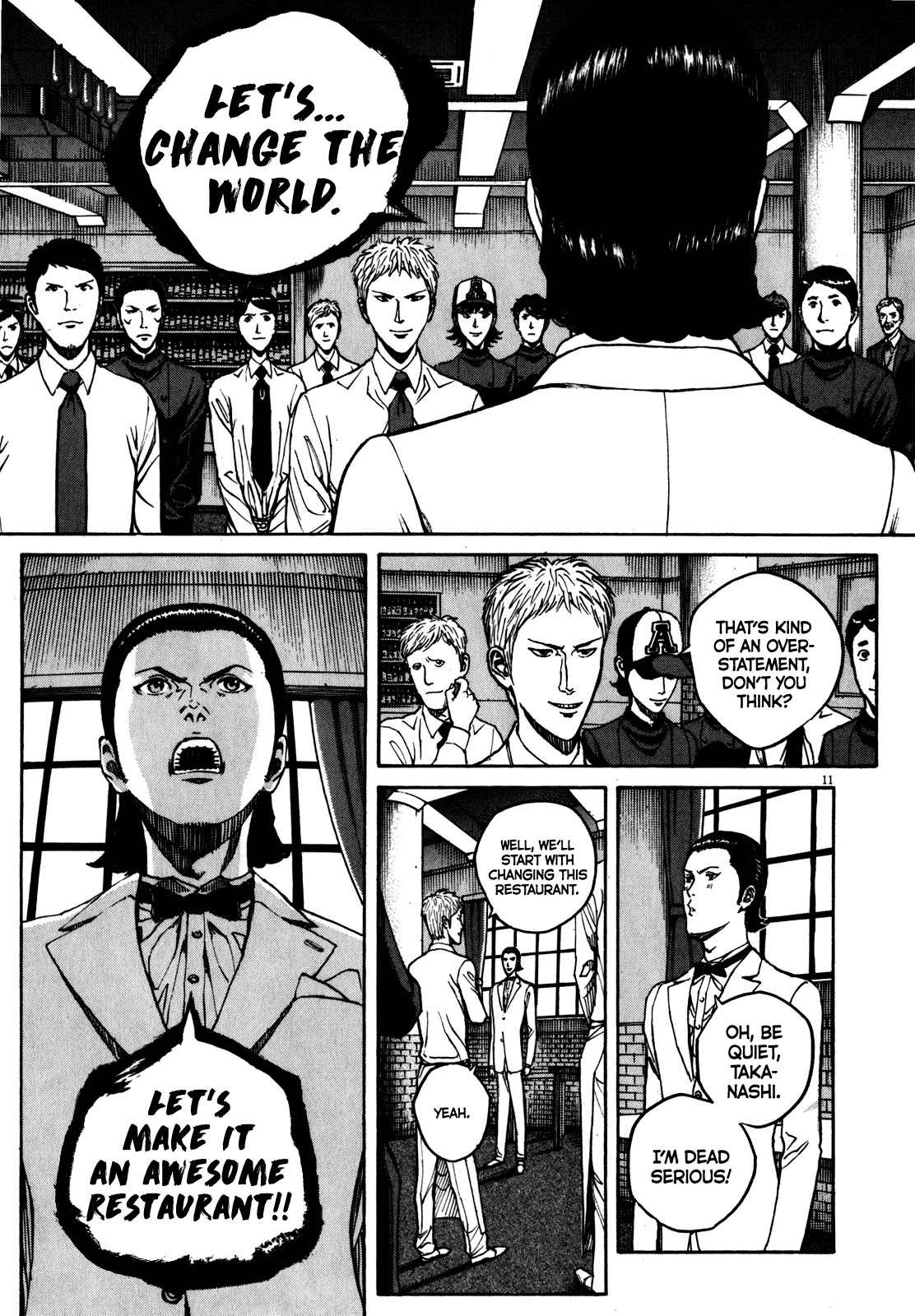 Bambino! Secondo Chapter 59 page 11 - Chapter 59: Declaration