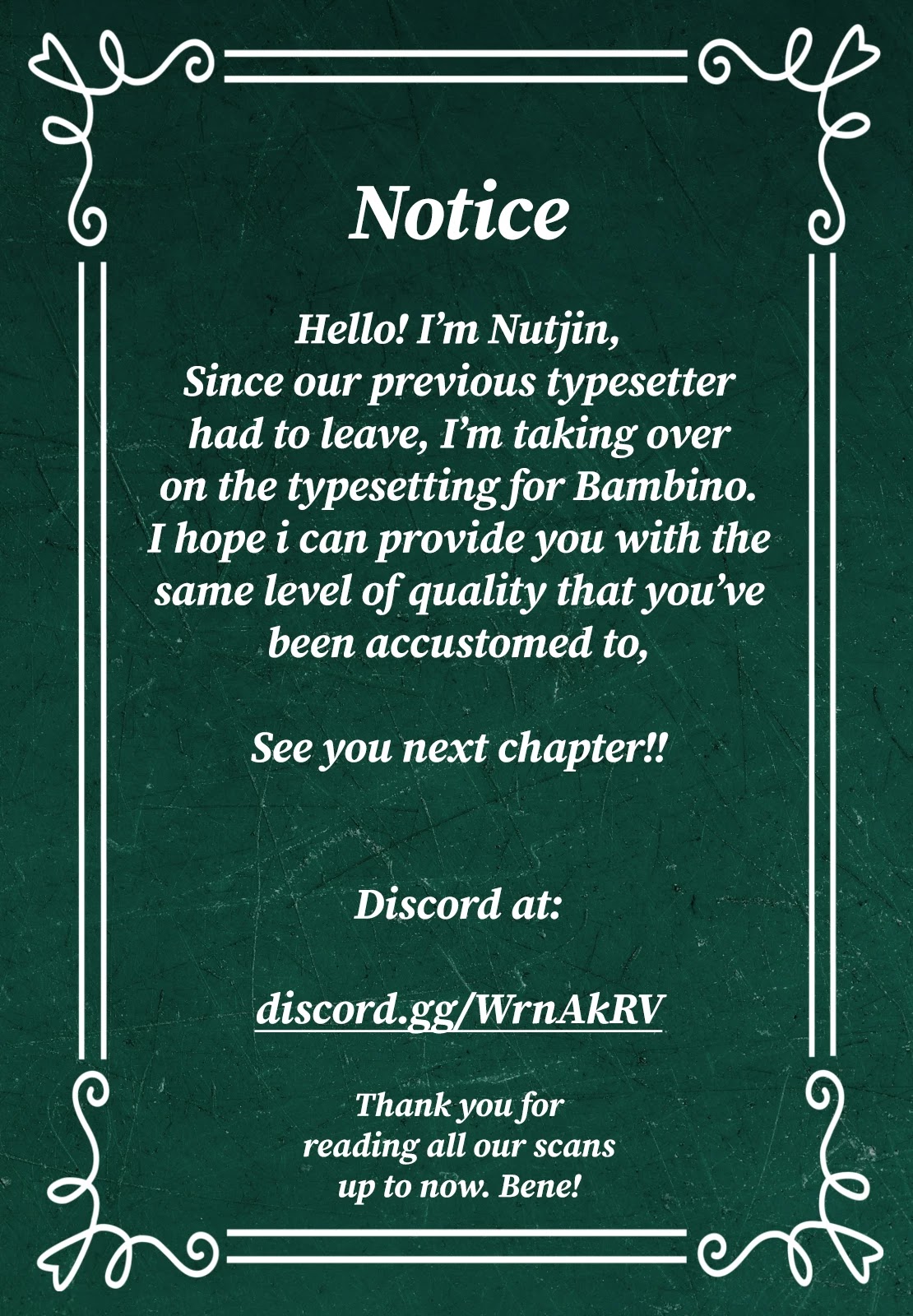 Bambino! Secondo Chapter 66 page 20 - Chapter 66: Wall