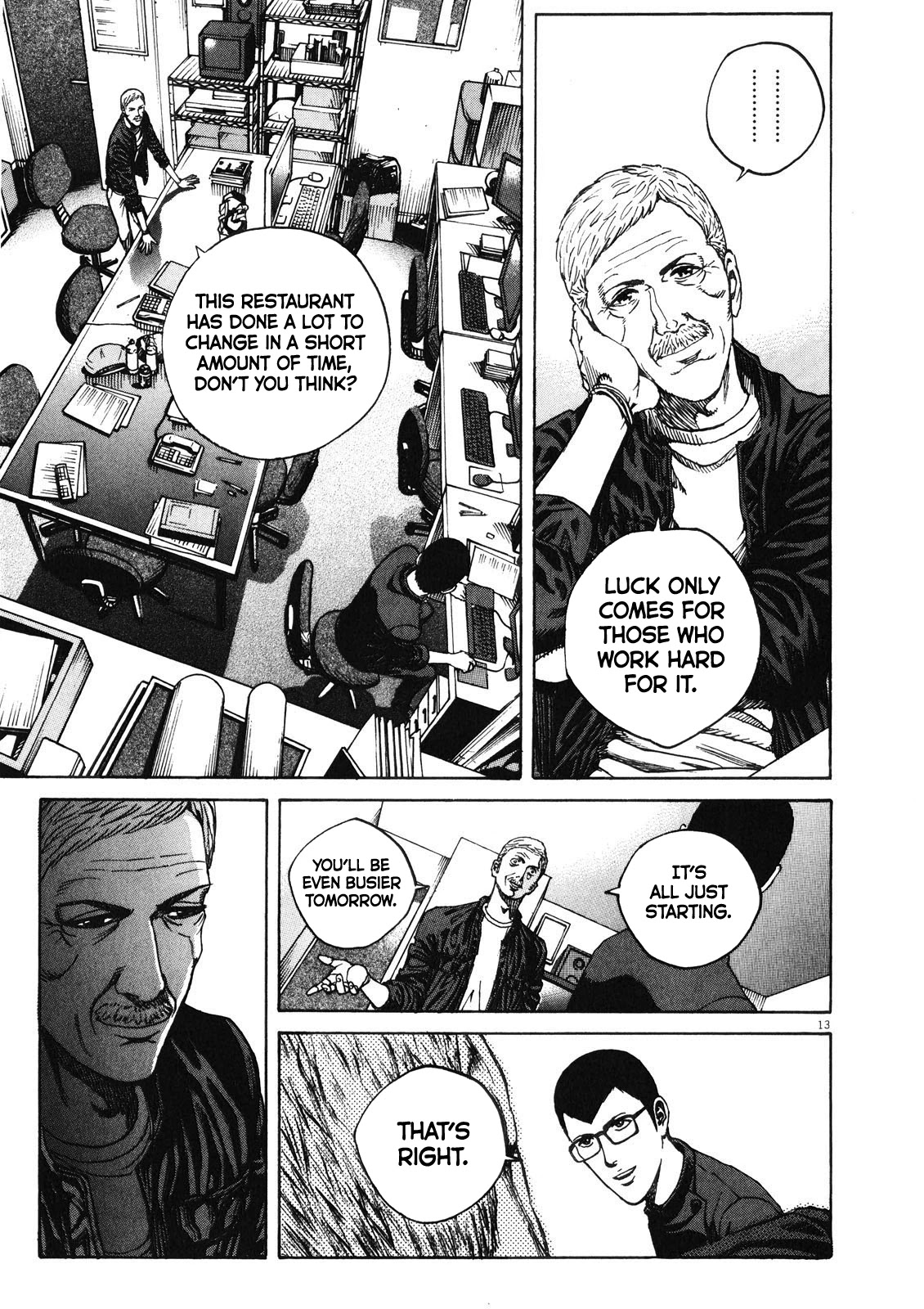 Bambino! Secondo Chapter 71 page 13 - Chapter 71: Burning
