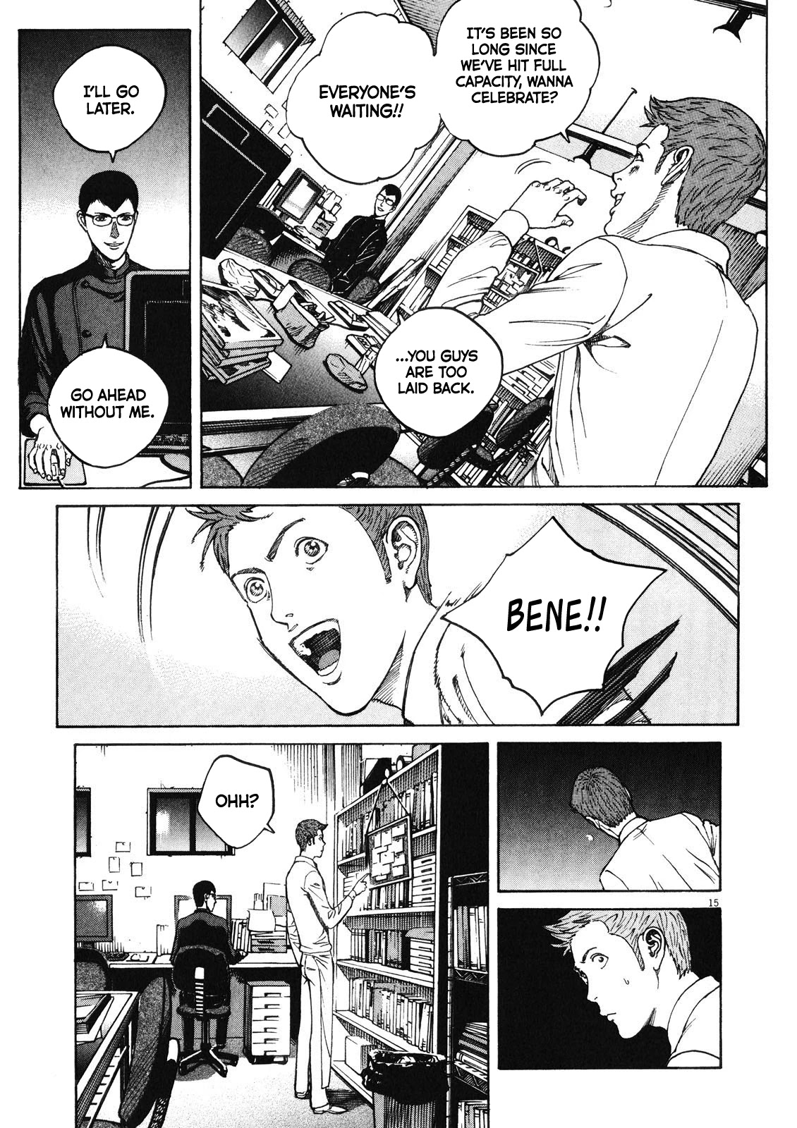 Bambino! Secondo Chapter 71 page 15 - Chapter 71: Burning