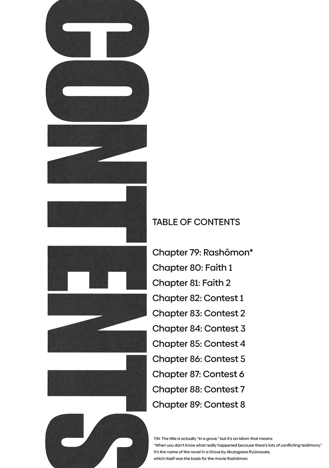 Bambino! Secondo Chapter 79 page 6 - Chapter 79: Rashōmon