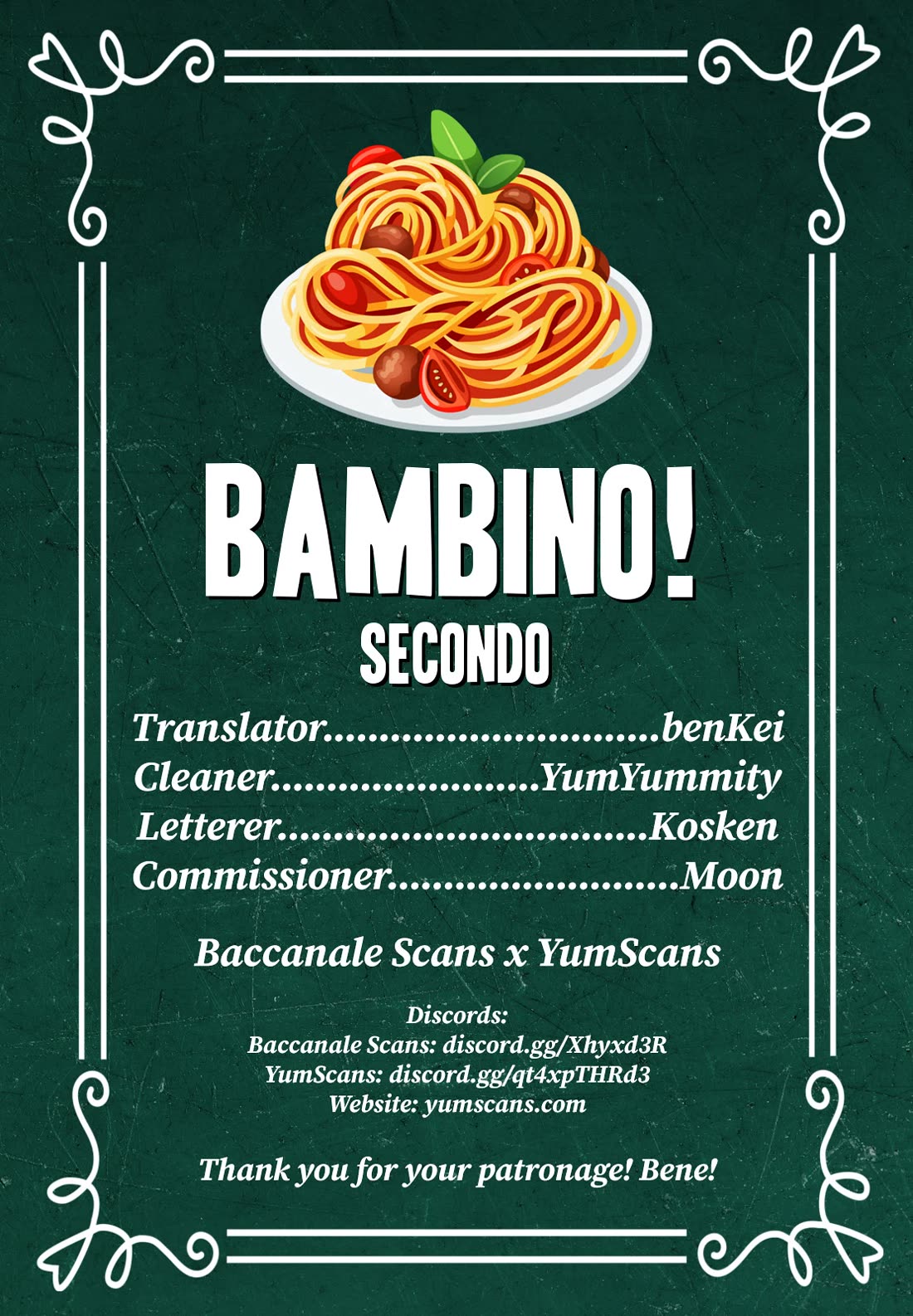 Bambino! Secondo Chapter 81 page 1 - Chapter 81: Faith 2