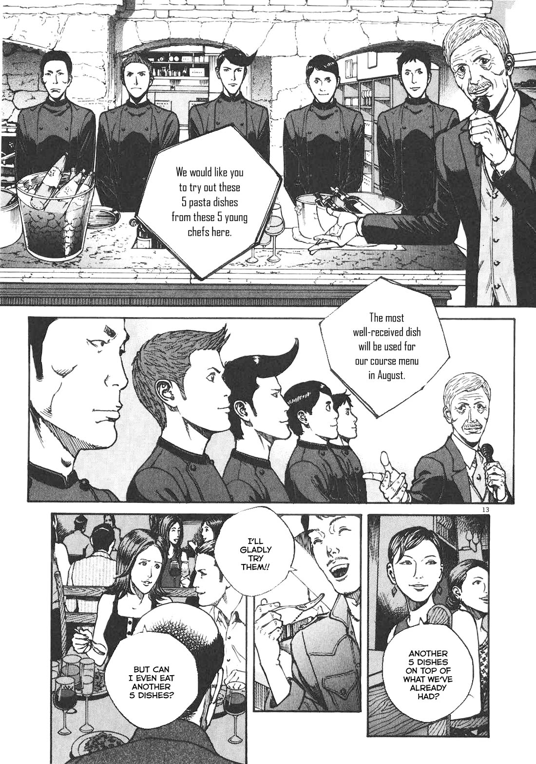 Bambino! Secondo Chapter 86 page 13 - Chapter 86: Contest 5