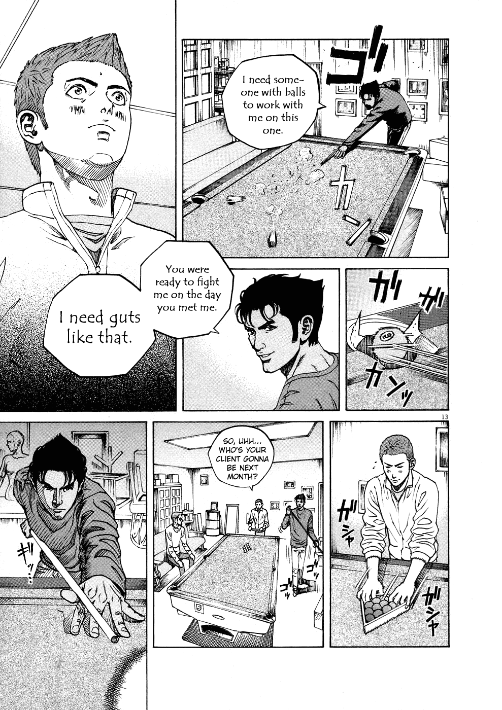 Bambino! Chapter 123.2 page 13 - Chapter 123 v2 : Cacciatore (1) (Huntsman)