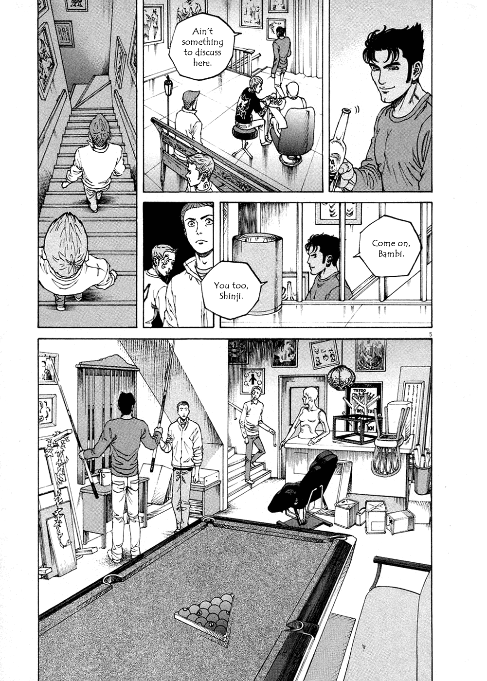 Bambino! Chapter 123.2 page 5 - Chapter 123 v2 : Cacciatore (1) (Huntsman)