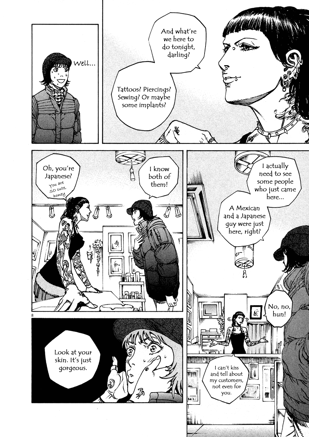 Bambino! Chapter 123.2 page 8 - Chapter 123 v2 : Cacciatore (1) (Huntsman)