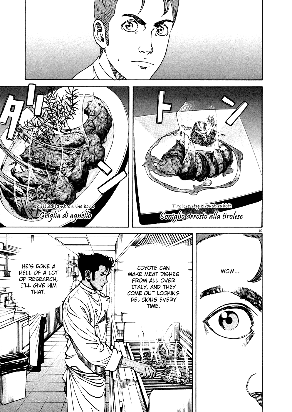 Bambino! Chapter 124.2 page 10 - Chapter 124 v2 : Cacciatore (2) (Huntsman)