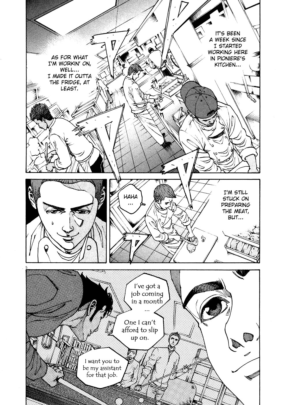 Bambino! Chapter 124.2 page 5 - Chapter 124 v2 : Cacciatore (2) (Huntsman)
