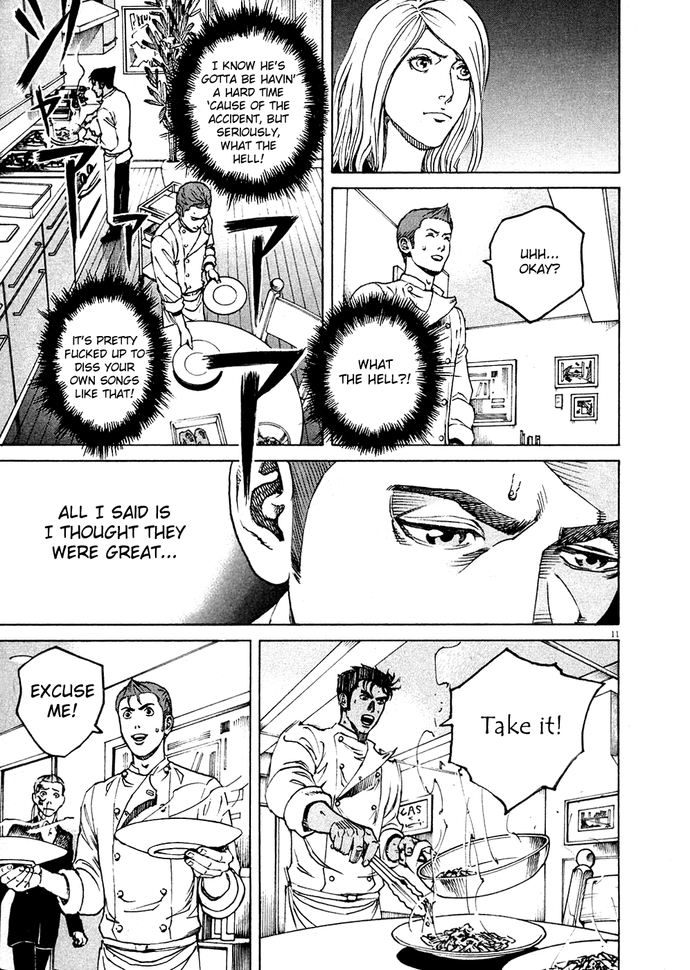 Bambino! Chapter 126.2 page 11 - Chapter 126 v2 : Carne Tutta Nervi (2) (Nerve-filled Meat)