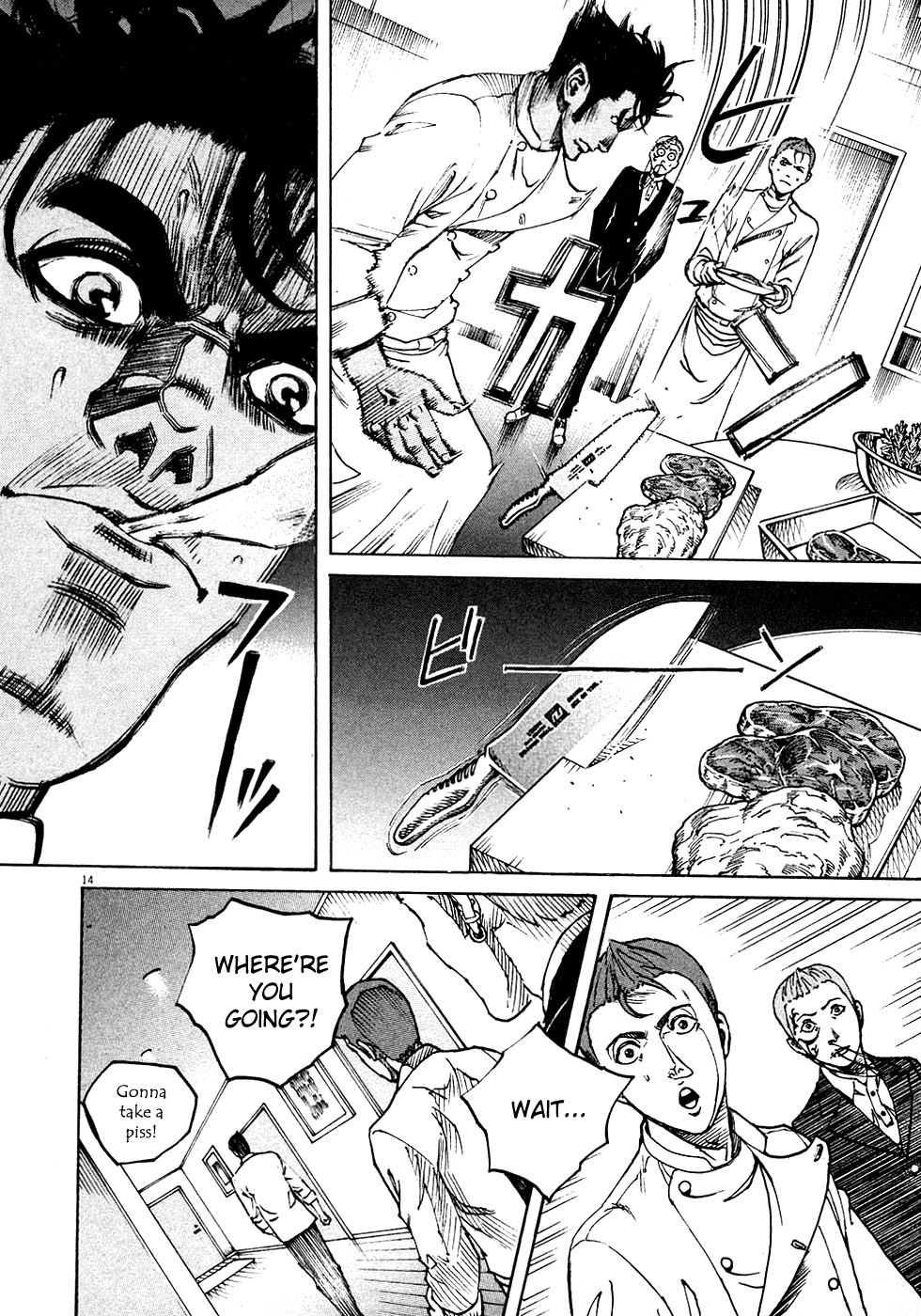 Bambino! Chapter 126.2 page 14 - Chapter 126 v2 : Carne Tutta Nervi (2) (Nerve-filled Meat)