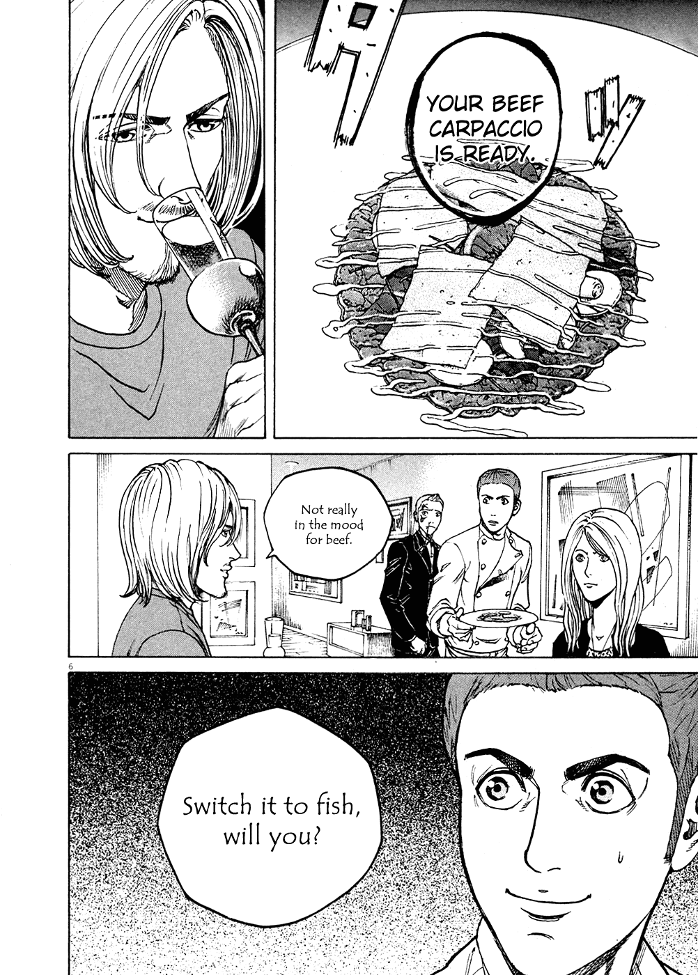 Bambino! Chapter 126.2 page 6 - Chapter 126 v2 : Carne Tutta Nervi (2) (Nerve-filled Meat)