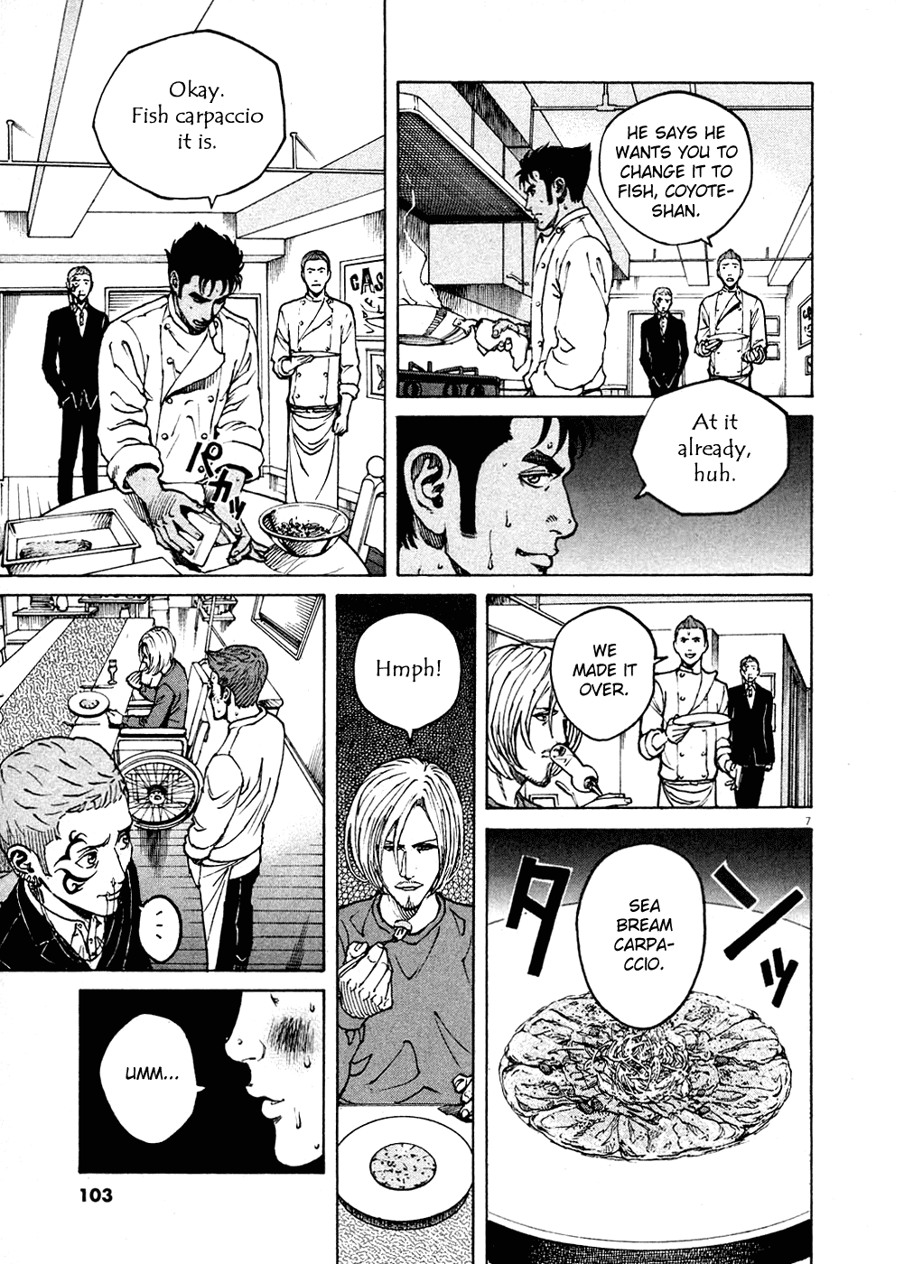 Bambino! Chapter 126.2 page 7 - Chapter 126 v2 : Carne Tutta Nervi (2) (Nerve-filled Meat)