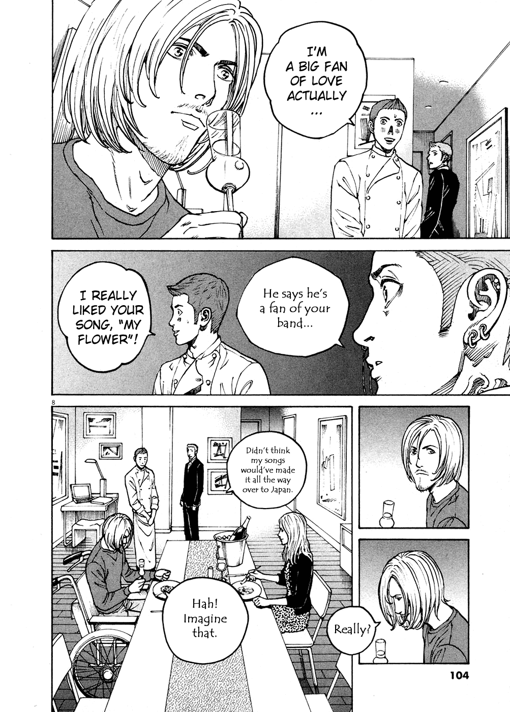 Bambino! Chapter 126.2 page 8 - Chapter 126 v2 : Carne Tutta Nervi (2) (Nerve-filled Meat)