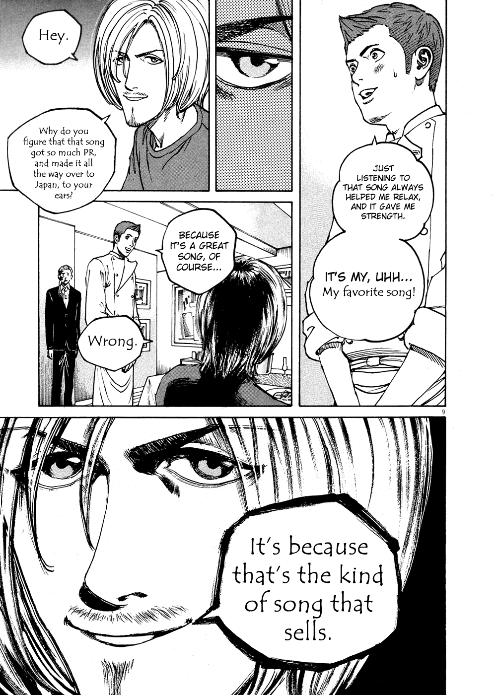 Bambino! Chapter 126.2 page 9 - Chapter 126 v2 : Carne Tutta Nervi (2) (Nerve-filled Meat)