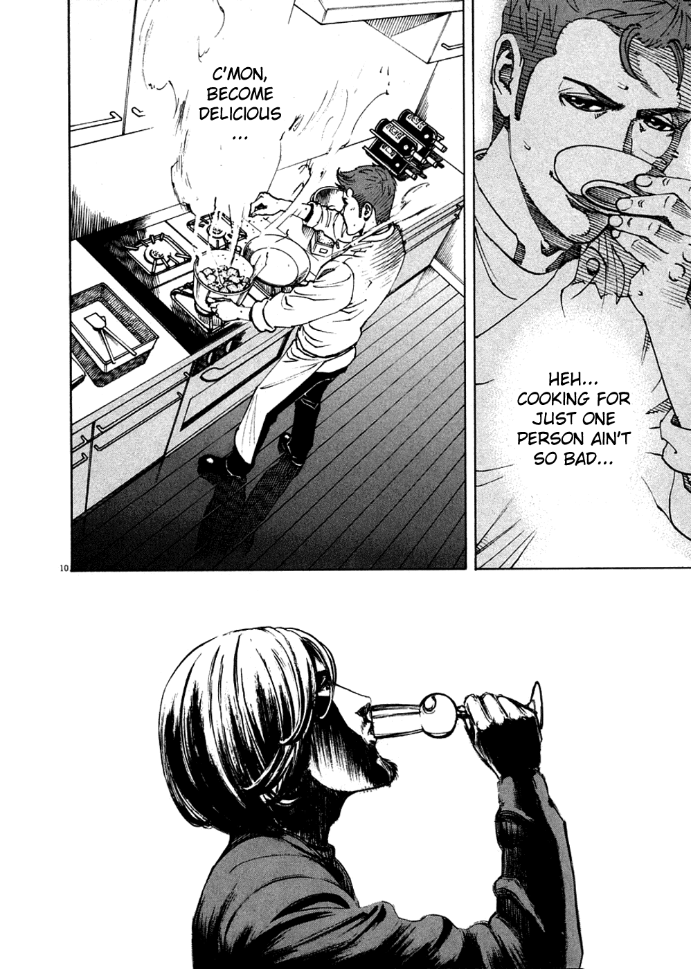 Bambino! Chapter 127.2 page 10 - Chapter 127 v2 : Carne Tutta Nervi (3) (Nerve-filled Meat)