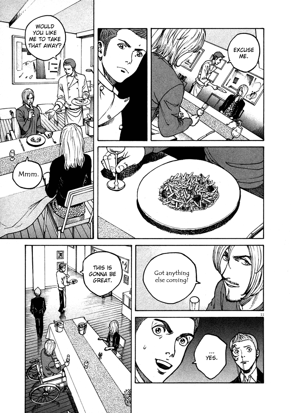 Bambino! Chapter 127.2 page 11 - Chapter 127 v2 : Carne Tutta Nervi (3) (Nerve-filled Meat)