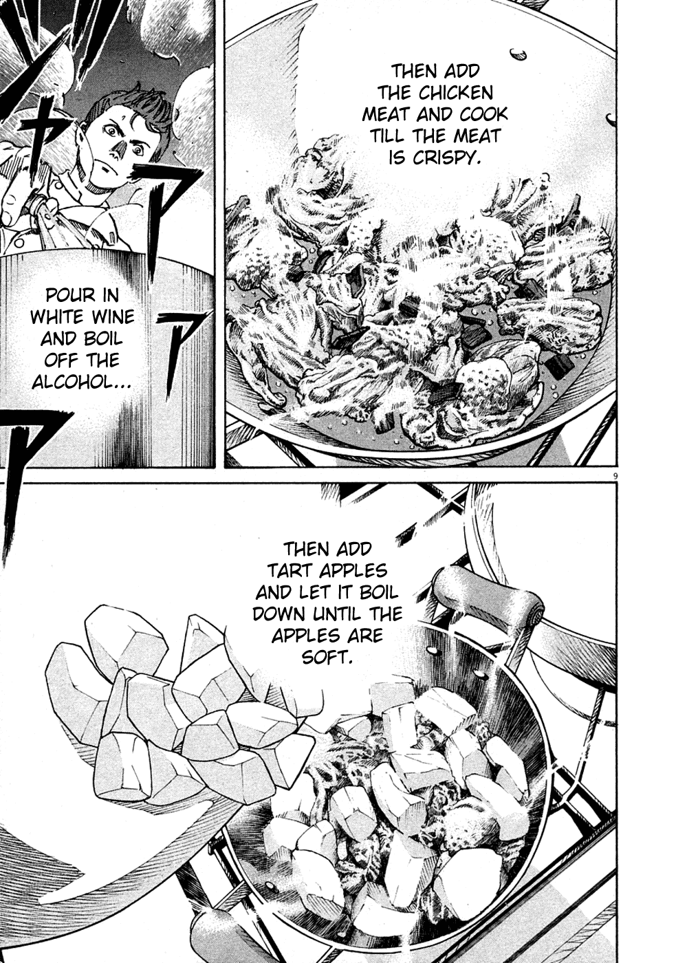 Bambino! Chapter 127.2 page 9 - Chapter 127 v2 : Carne Tutta Nervi (3) (Nerve-filled Meat)