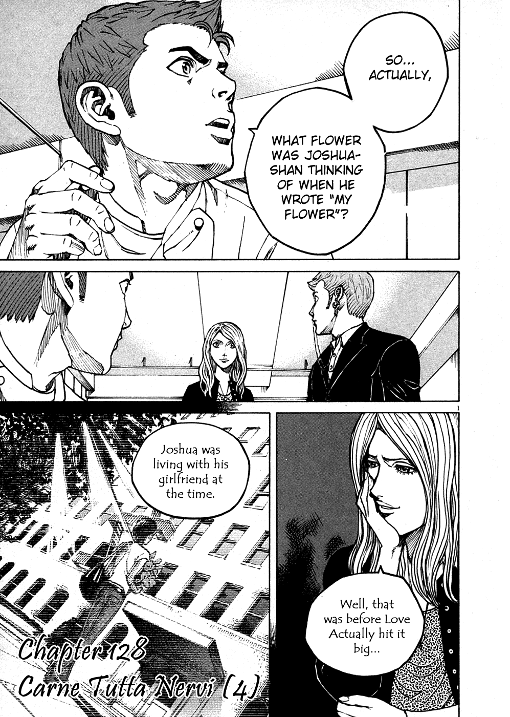 Bambino! Chapter 128.2 page 1 - Chapter 128 v2 : Carne Tutta Nervi (4) (Nerve-filled Meat)