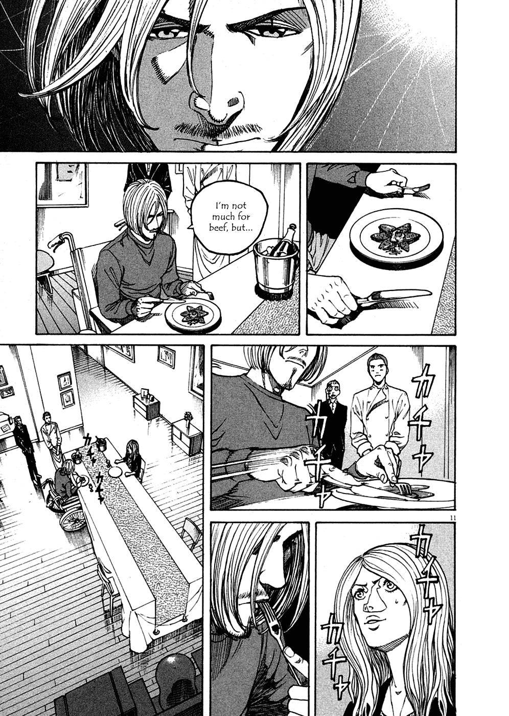 Bambino! Chapter 128.2 page 11 - Chapter 128 v2 : Carne Tutta Nervi (4) (Nerve-filled Meat)