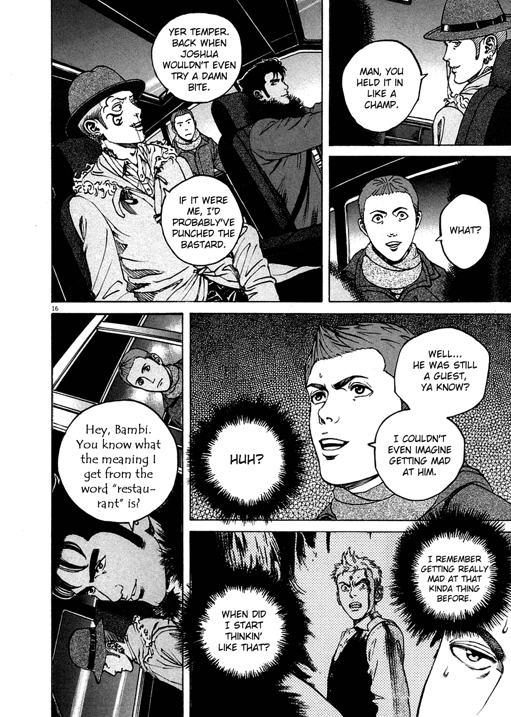 Bambino! Chapter 128.2 page 16 - Chapter 128 v2 : Carne Tutta Nervi (4) (Nerve-filled Meat)