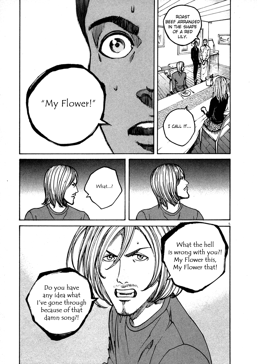 Bambino! Chapter 128.2 page 5 - Chapter 128 v2 : Carne Tutta Nervi (4) (Nerve-filled Meat)