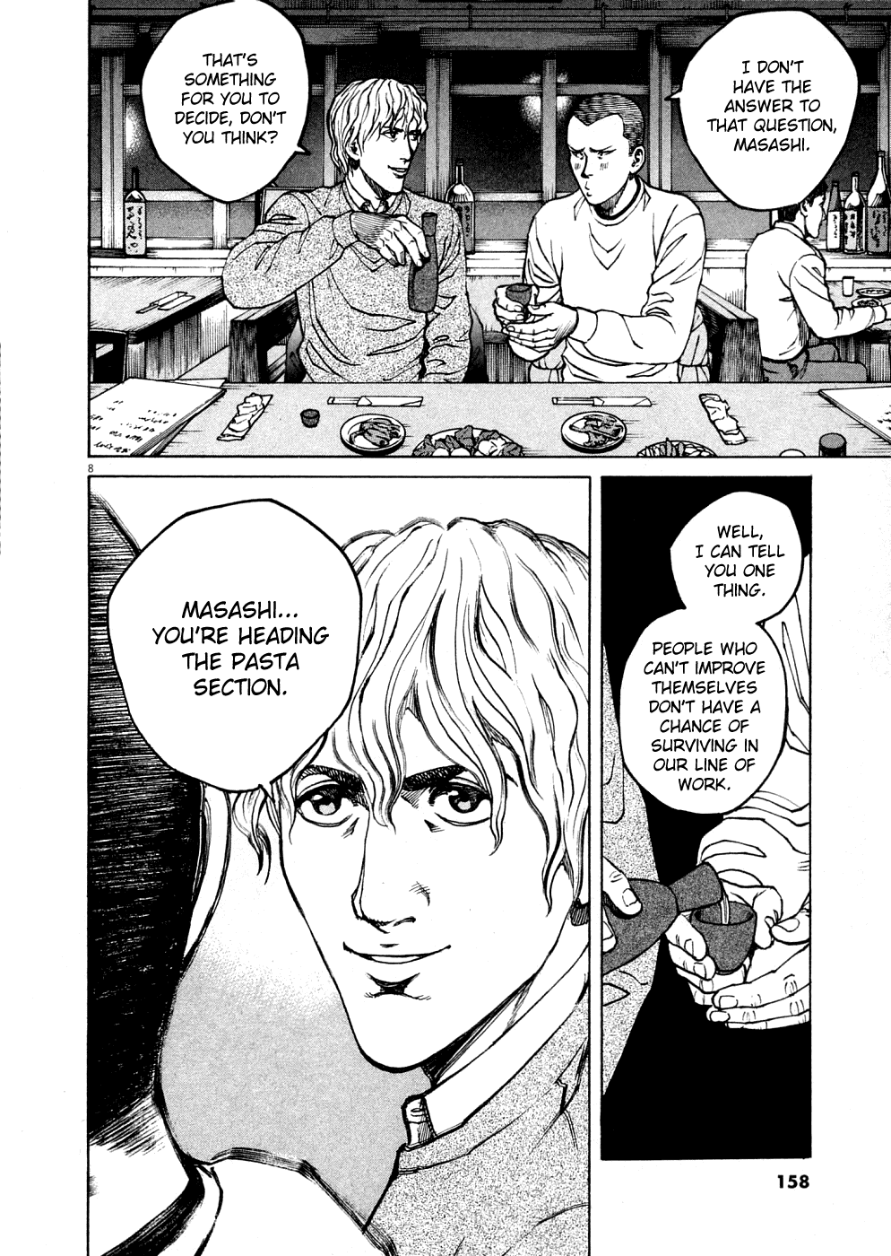 Bambino! Chapter 129.2 page 8 - Chapter 129 v2 : Erba (Bud)