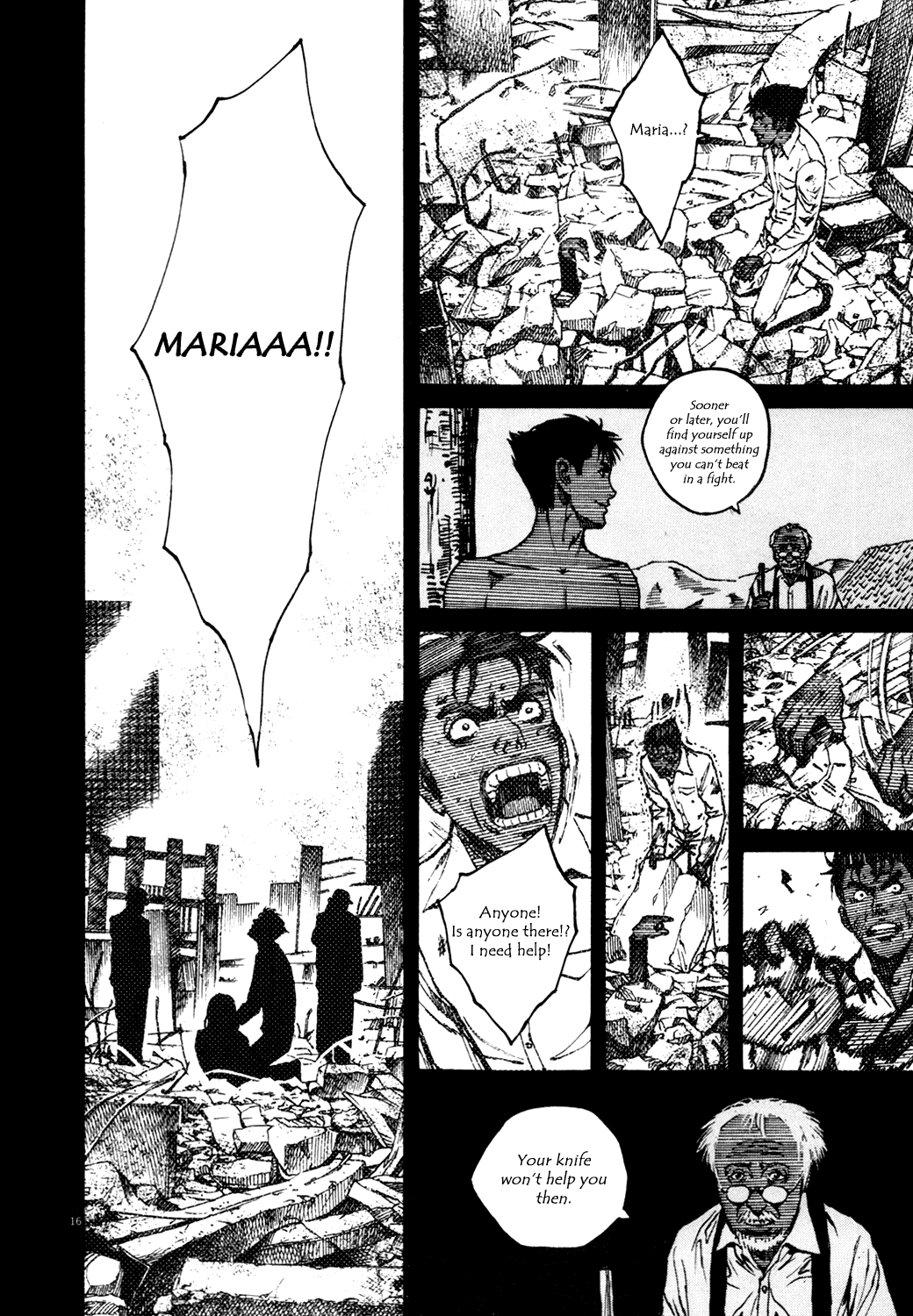Bambino! Chapter 140.2 page 16 - Chapter 140 v2 : Un Ragazzo ed Un-Coltello (A Boy and a Knife)