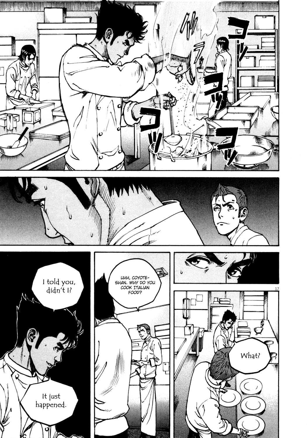 Bambino! Chapter 140.2 page 17 - Chapter 140 v2 : Un Ragazzo ed Un-Coltello (A Boy and a Knife)