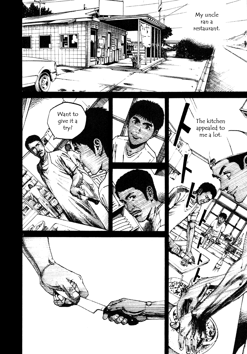 Bambino! Chapter 140.2 page 2 - Chapter 140 v2 : Un Ragazzo ed Un-Coltello (A Boy and a Knife)