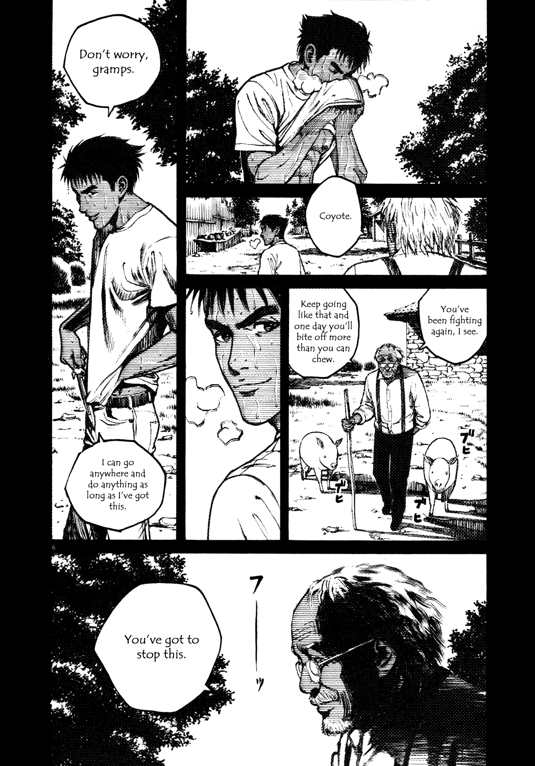 Bambino! Chapter 140.2 page 6 - Chapter 140 v2 : Un Ragazzo ed Un-Coltello (A Boy and a Knife)