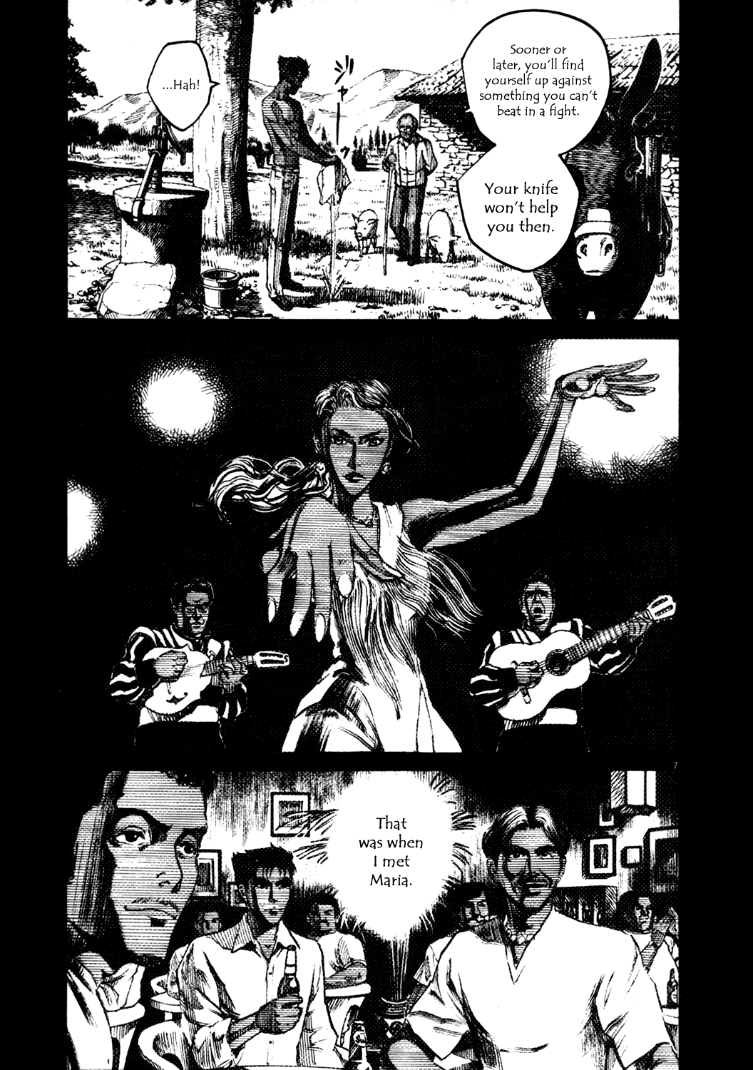 Bambino! Chapter 140.2 page 7 - Chapter 140 v2 : Un Ragazzo ed Un-Coltello (A Boy and a Knife)