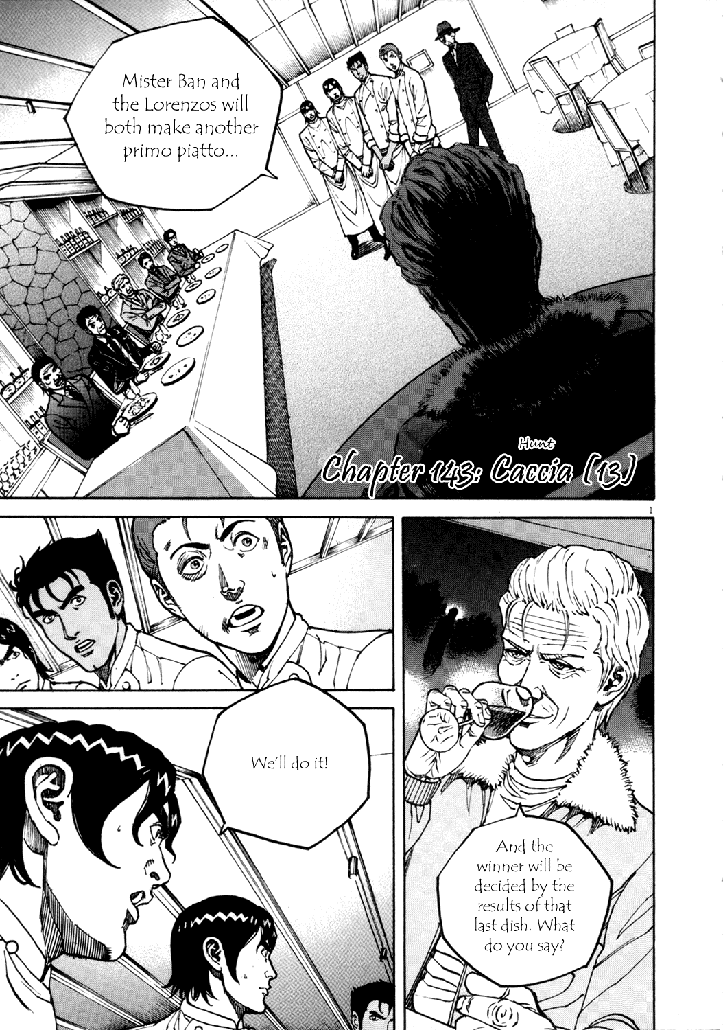 Bambino! Chapter 143.2 page 4 - Chapter 143 v2 : Caccia (13) (Hunt)