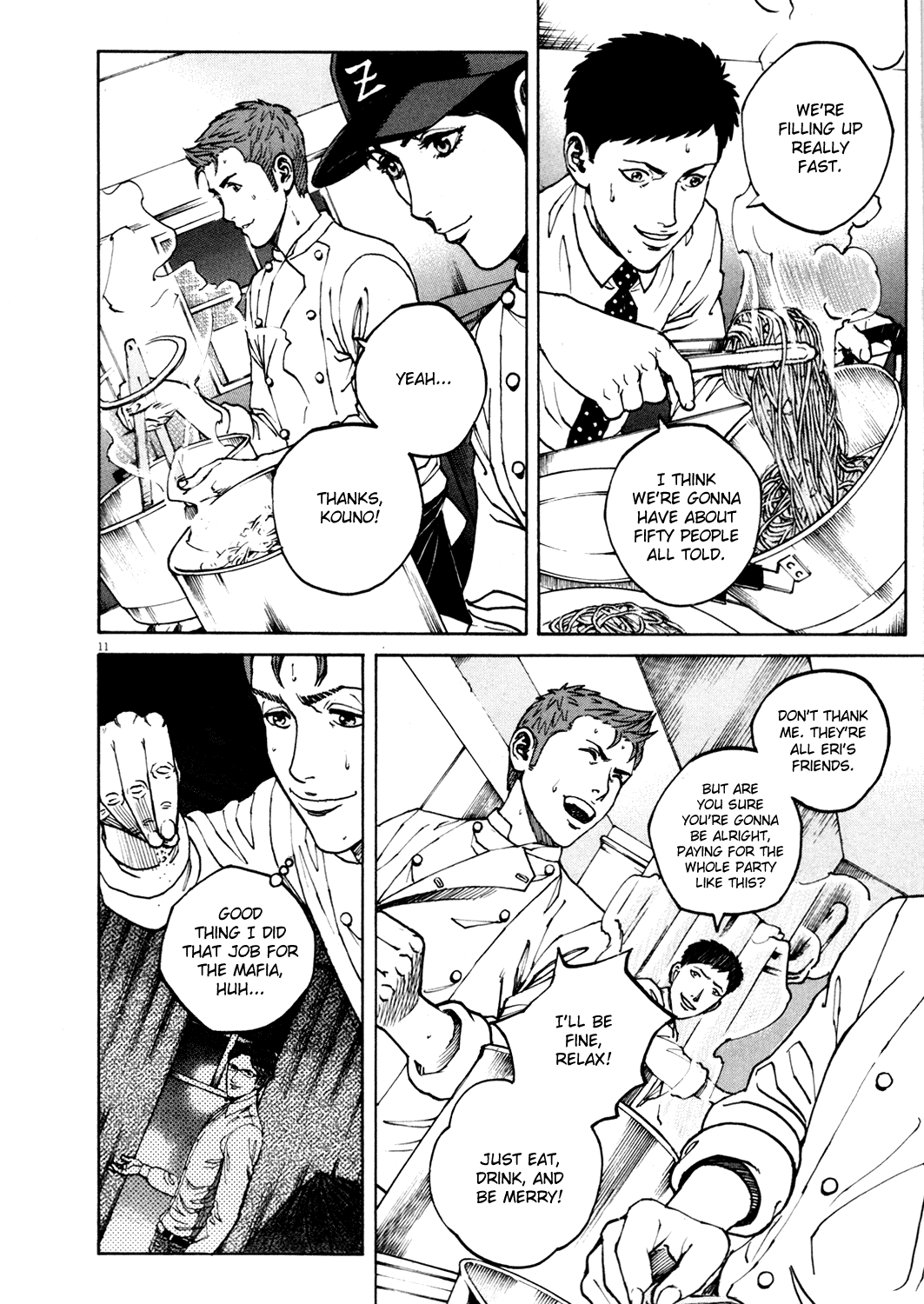 Bambino! Chapter 152.2 page 11 - Chapter 152 v2 : Festa (2) (Party)
